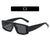 Fette Rechteckige Rahmen Sonnenbrille