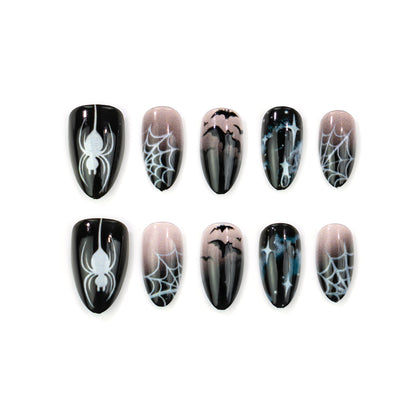 Halloween-inspiriertes Press-On Nageldesign Set