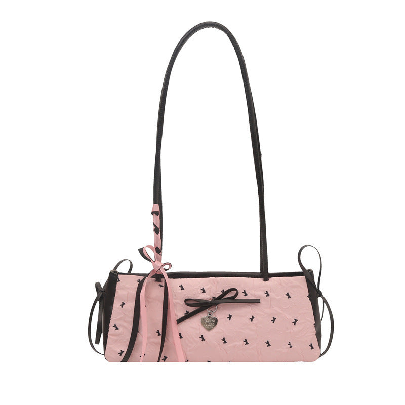 Charmante Schleife Detail Mini Handtasche Brehn