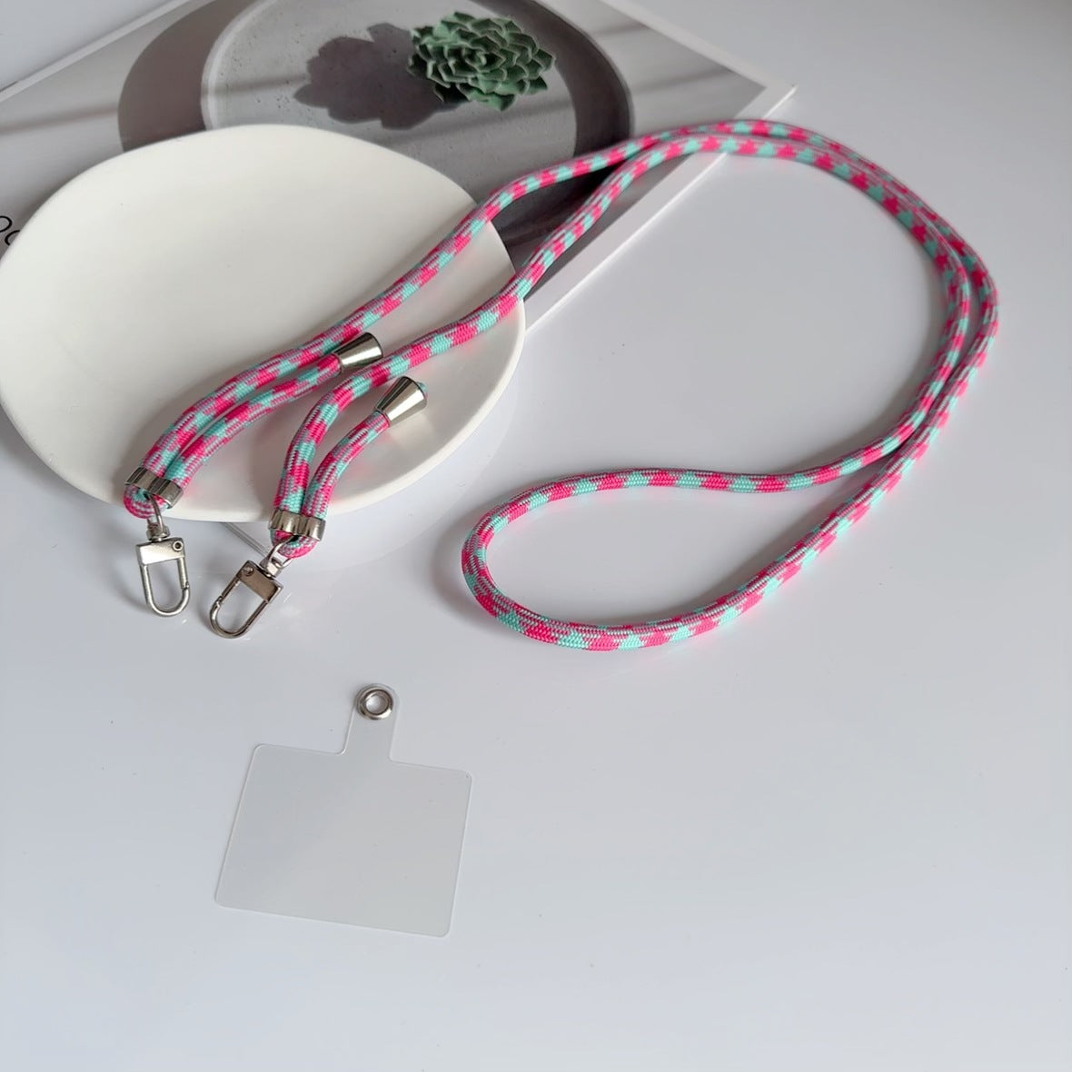 Farbige Dual-Clip verstellbare Lanyard Brehn