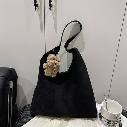 Wildleder Slouchy Hobo Bag Brehn