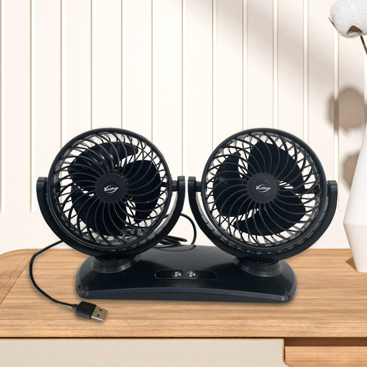 Dual-Head Tragbarer Auto Belüftungsventilator Brehn