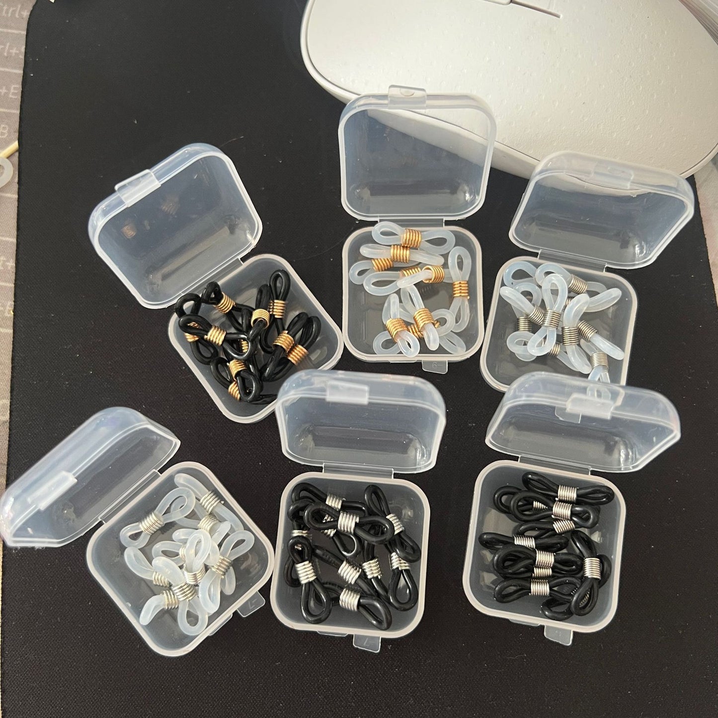 Haar Zubehör Clips mit goldenen Akzenten Brehn