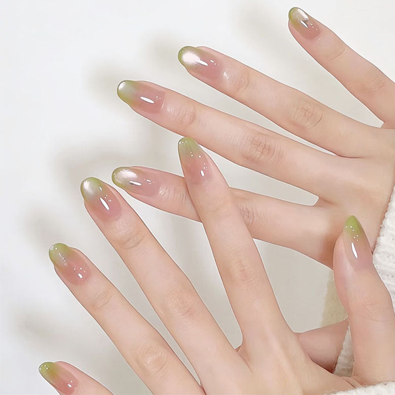 Verspielt Hase-Themen Press-On Nagelkunst Set Brehn