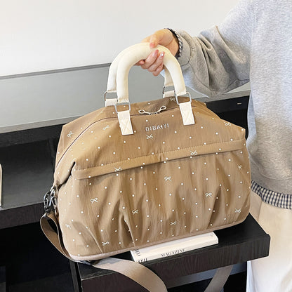 Multi-Pocket Weekender Duffle Brehn