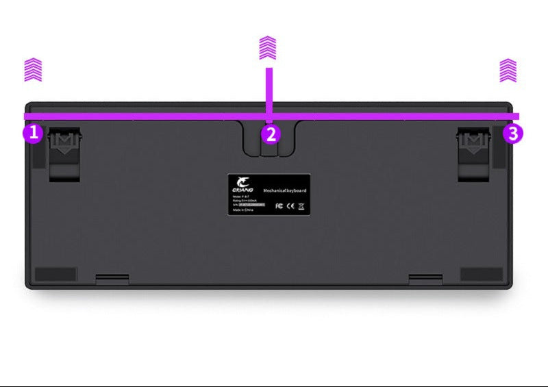 Verdrahtete Full-Size Mechanische Tastatur Brehn