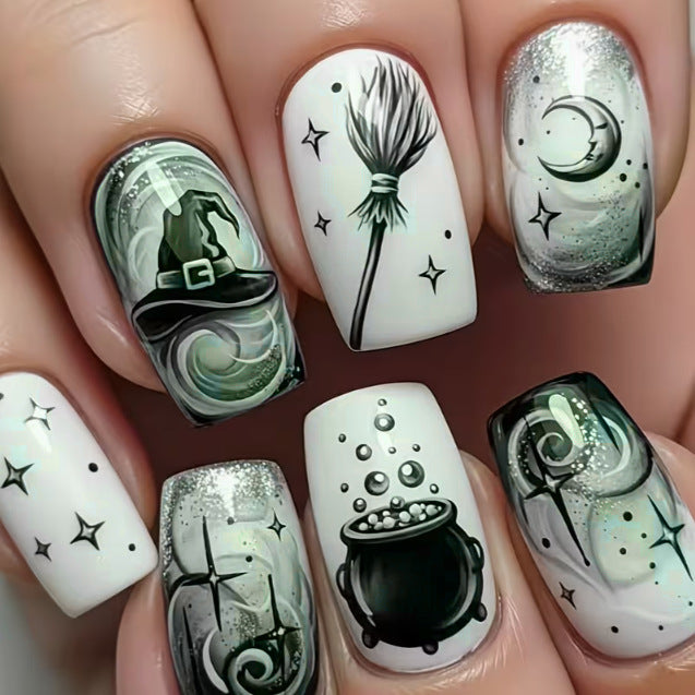 Thematisches Halloween-Nagelkunstset Brehn