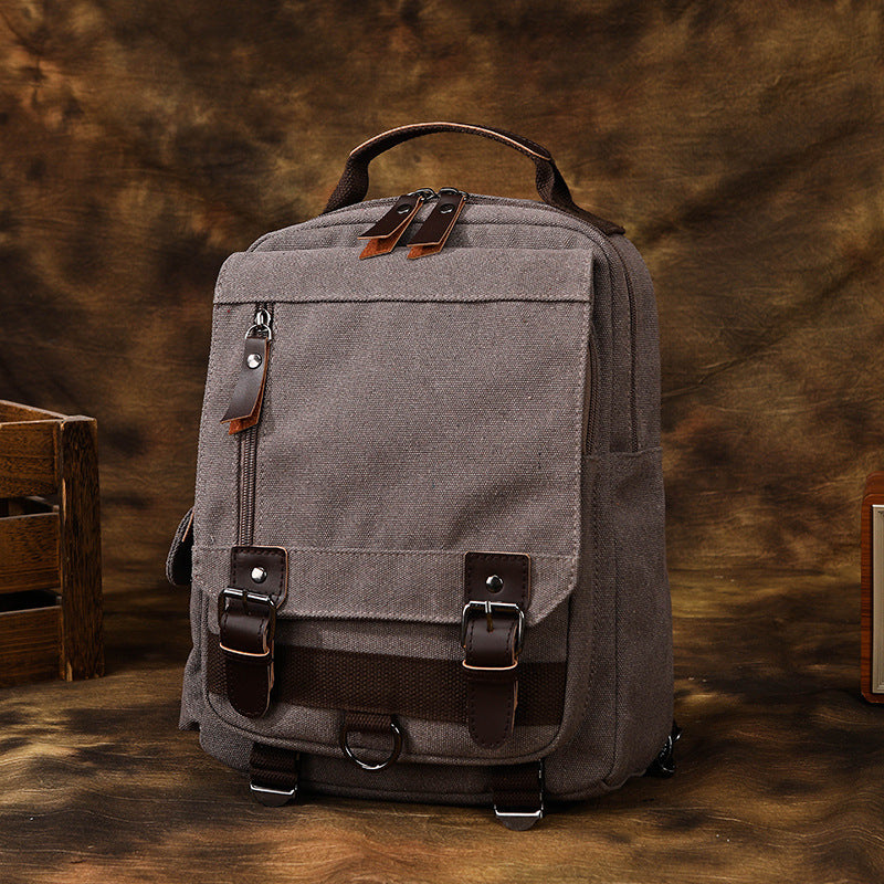 Vielseitige Canvas Messenger Bag Brehn
