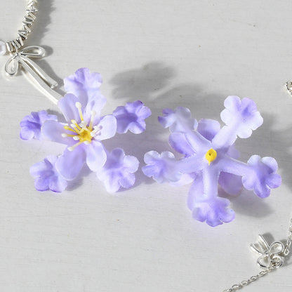 Florale dekorative Haarschmuck