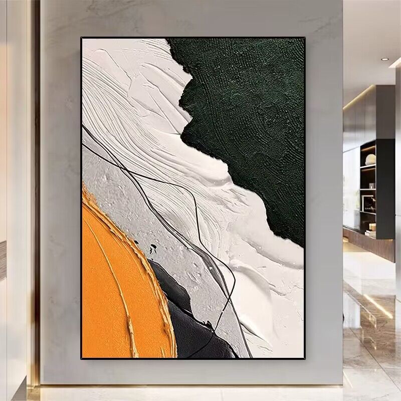Abstract Texturiertes Leinwandkunstdruck