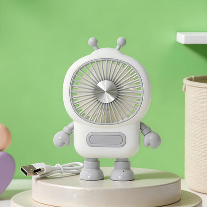 Damen niedlicher Tischventilator mit USB-Anschluss Brehn