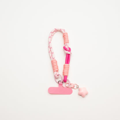 Farbenfrohes Paracord Schlüsselband Brehn