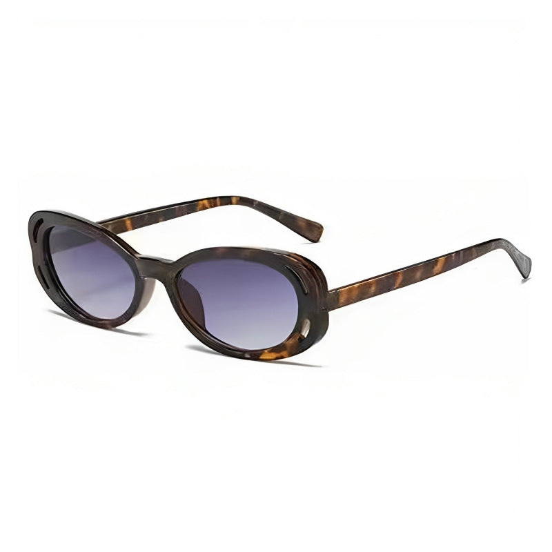 Damen Cat-Eye Sonnenbrille mit elegantem, transparentem Rahmen und UV-Schutz Brehn