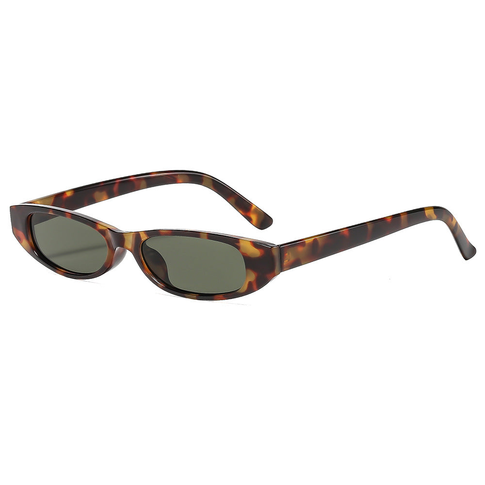Damen trendige Cat-Eye Sonnenbrille im minimalistischen Design Brehn