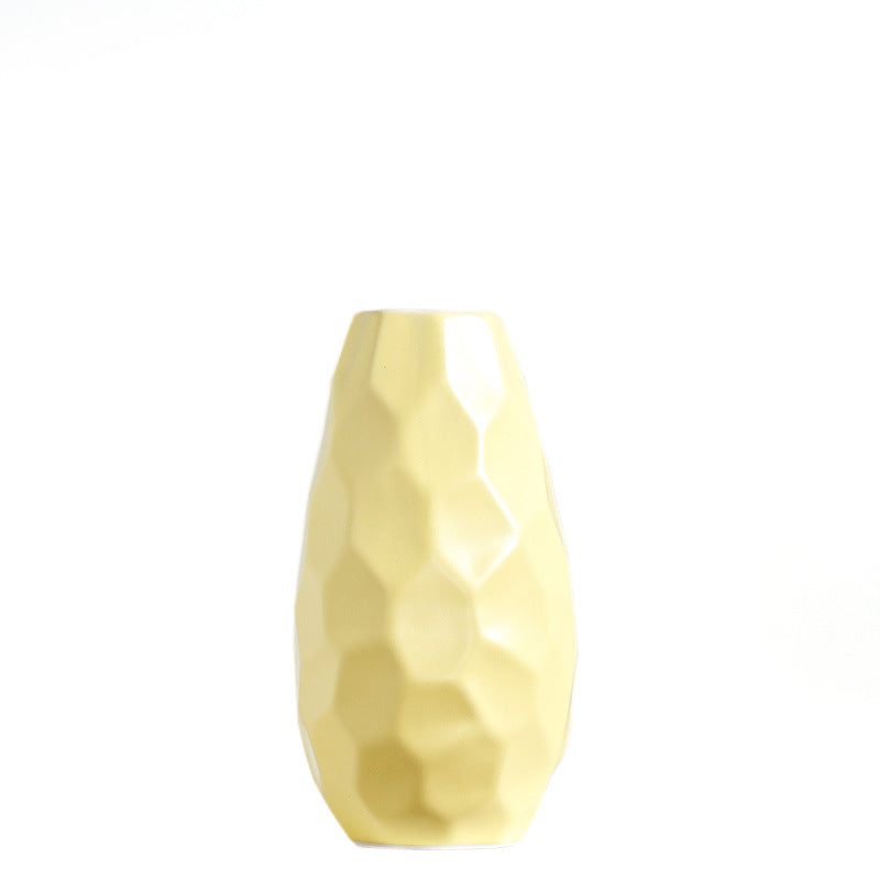 Einzigartige geometrische Keramikvase Brehn