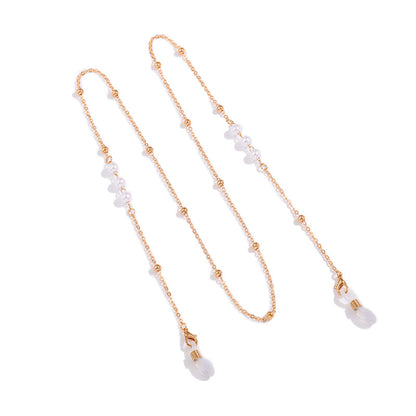 Elegante Perlen Brillenhalter Kette Brehn