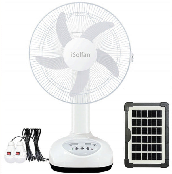 Damen Solarbetriebener Tischventilator mit intelligentem Steuerungssystem Brehn