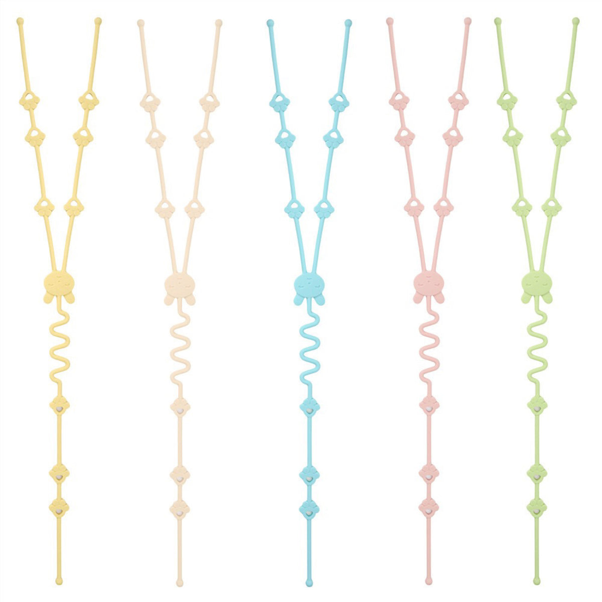 Dekorative Flexible Florale Bärenmotiv Kunststoff Haarband