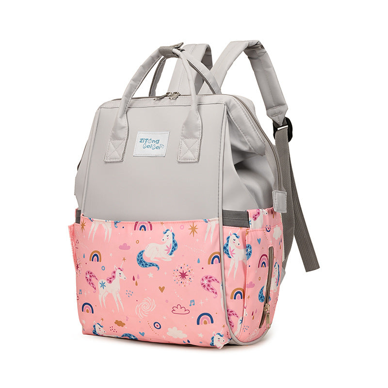 Eclectic Unicorn Design Wickelrucksack Brehn