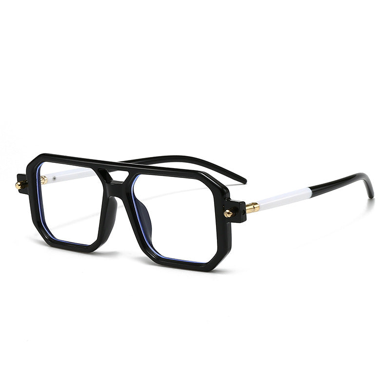 Damen oversized rechteckige Brille Brehn