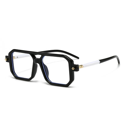 Damen oversized rechteckige Brille Brehn
