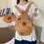 Plüsch-Rucksack mit Tiermotiv und Praktischen Fächern Brehn