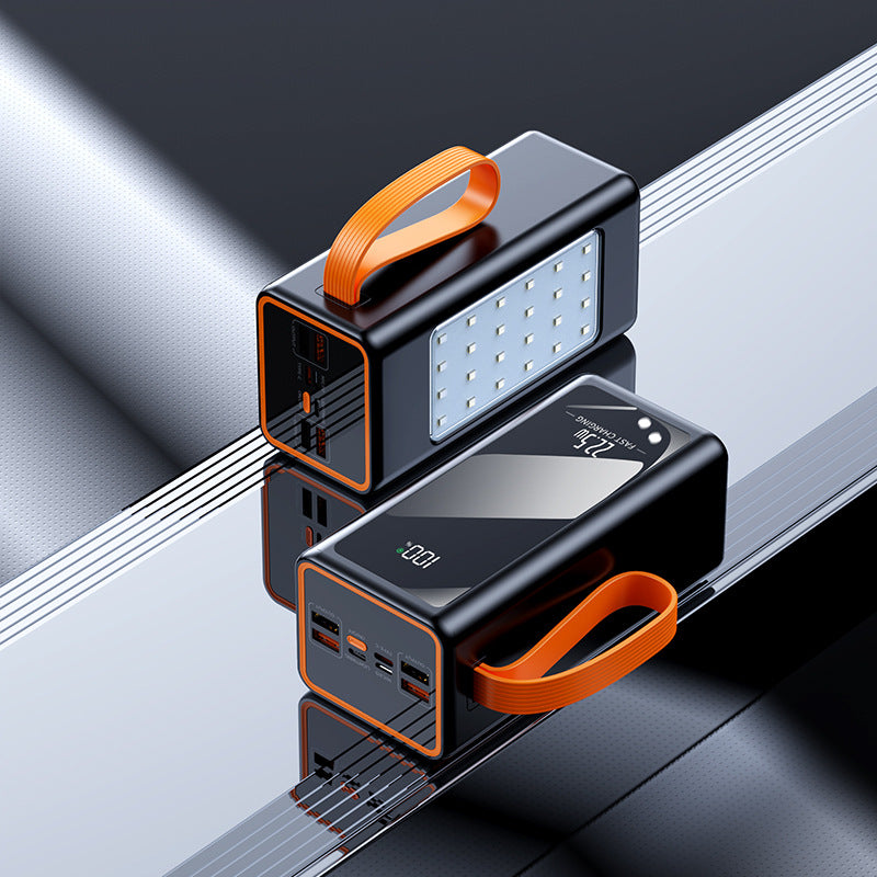 tragbare Multi-USB Powerbank mit LED-Lampe Brehn