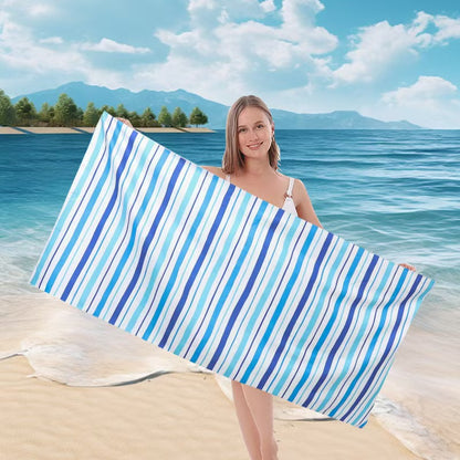 Damen Strandtuch mit maritimem Streifenmuster Brehn
