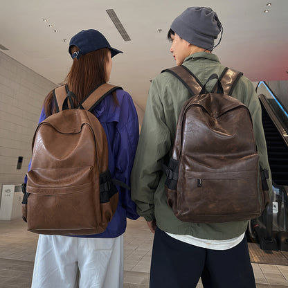 Stylischer Kunstleder-Rucksack Brehn