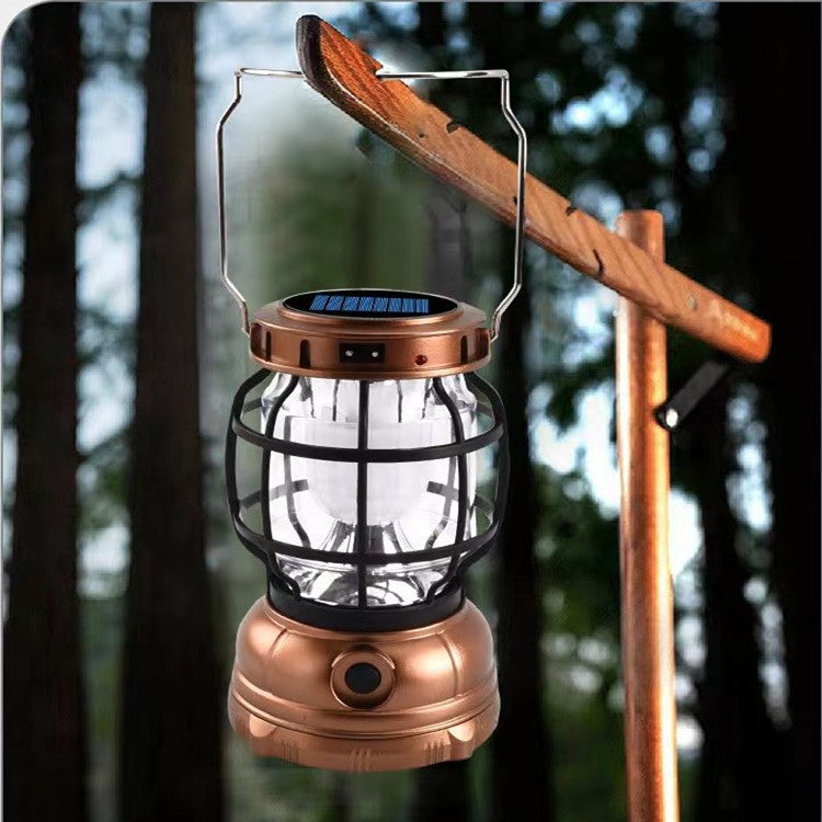 Vintage-inspirierte Outdoor-Camping-Laterne Brehn