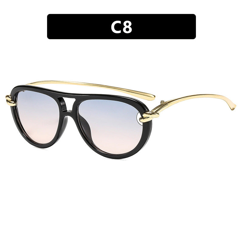 Damen Retro-Sonnenbrille mit elegantem Rahmen und polarisierten Gläsern Brehn