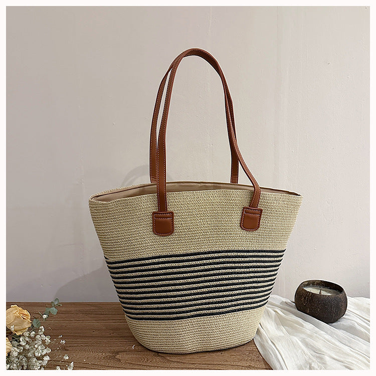 Strohmärktasche