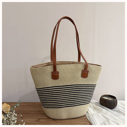Strohmärktasche