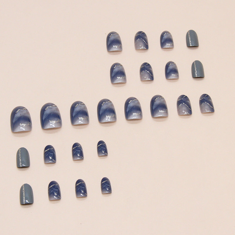 Premium Marmor Design Press-On Nagelspitzen Brehn