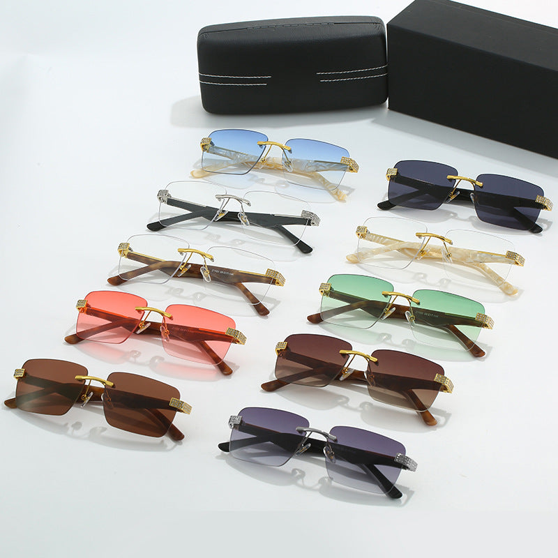 Damen modische Sonnenbrille im eleganten quadratischen Design Brehn