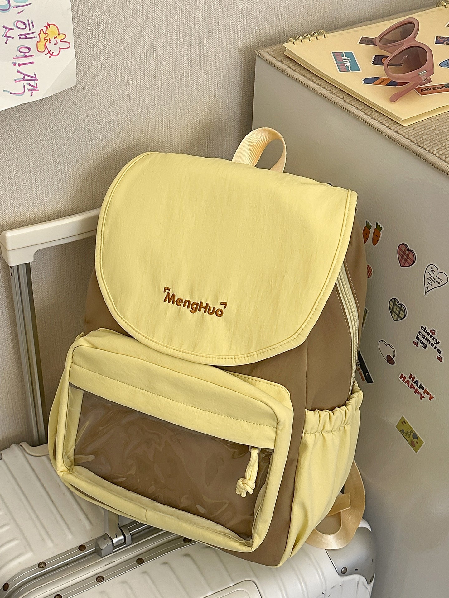 Multifunktionaler transparenter Taschen-Rucksack für die Schule