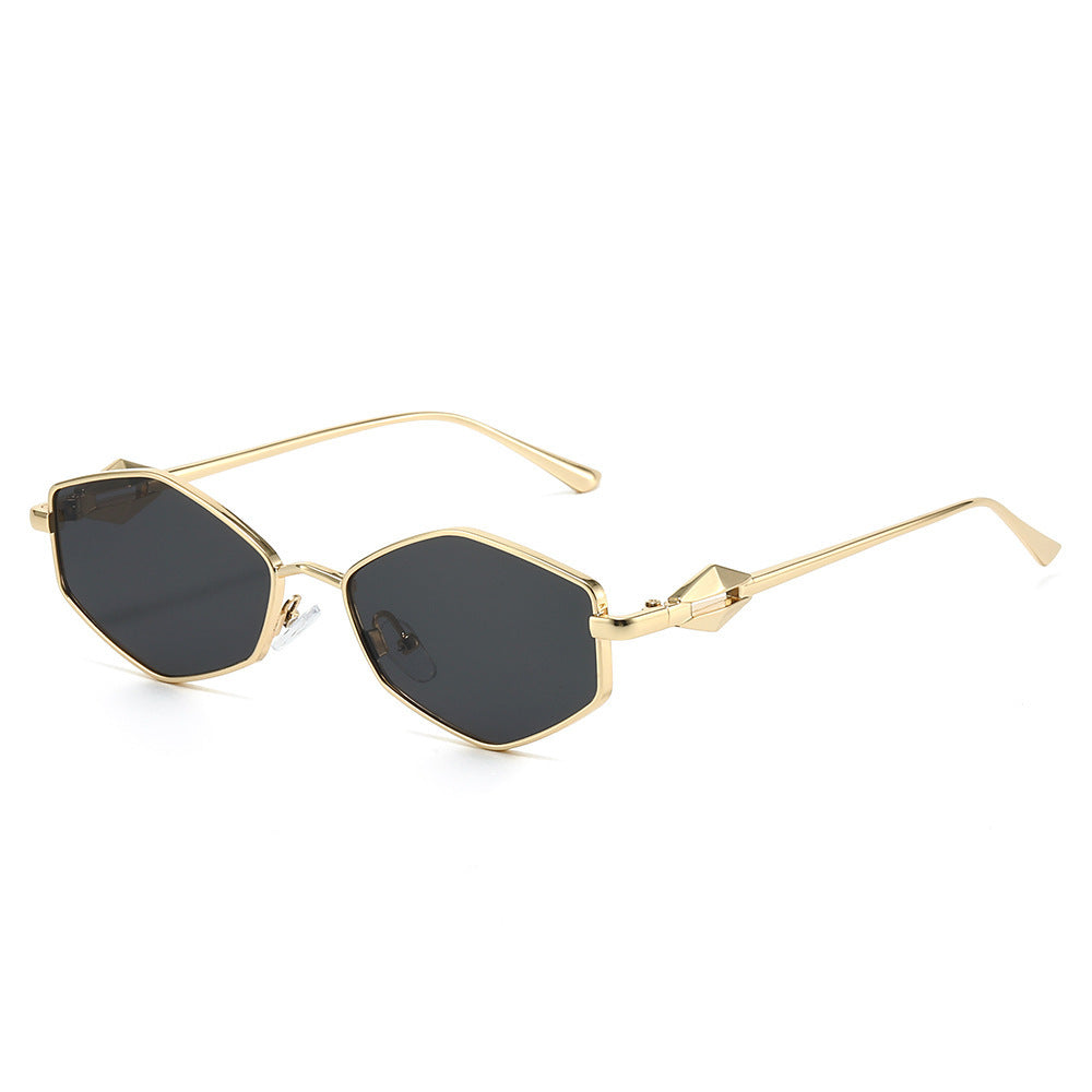 Chic geometrische Rahmen Sonnenbrillen Brehn