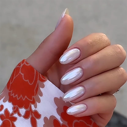Luxus Acryl-Nägel mit metallischem Glanz Brehn