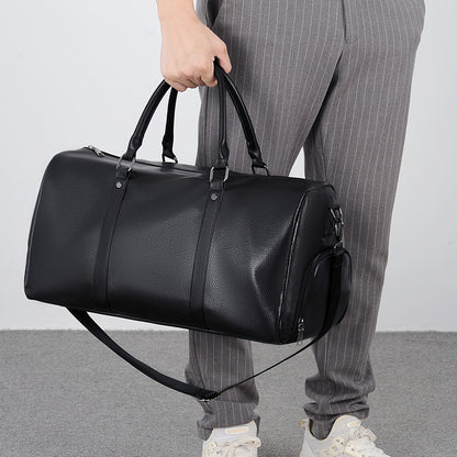 Elegante Leder Wochenendtasche Brehn