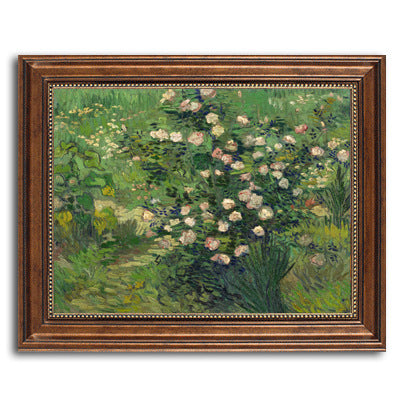 Blumenkunst Leinwanddruck