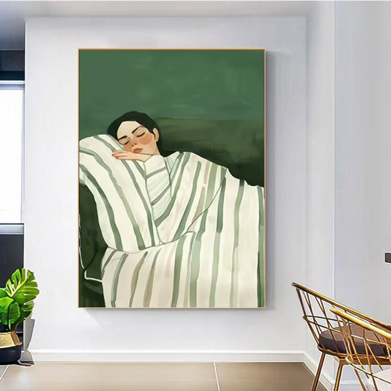 Große abstrakte Wandkunst