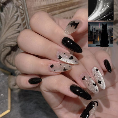 Kreative Halloween-Themen Nagelkunstverlängerungen Brehn