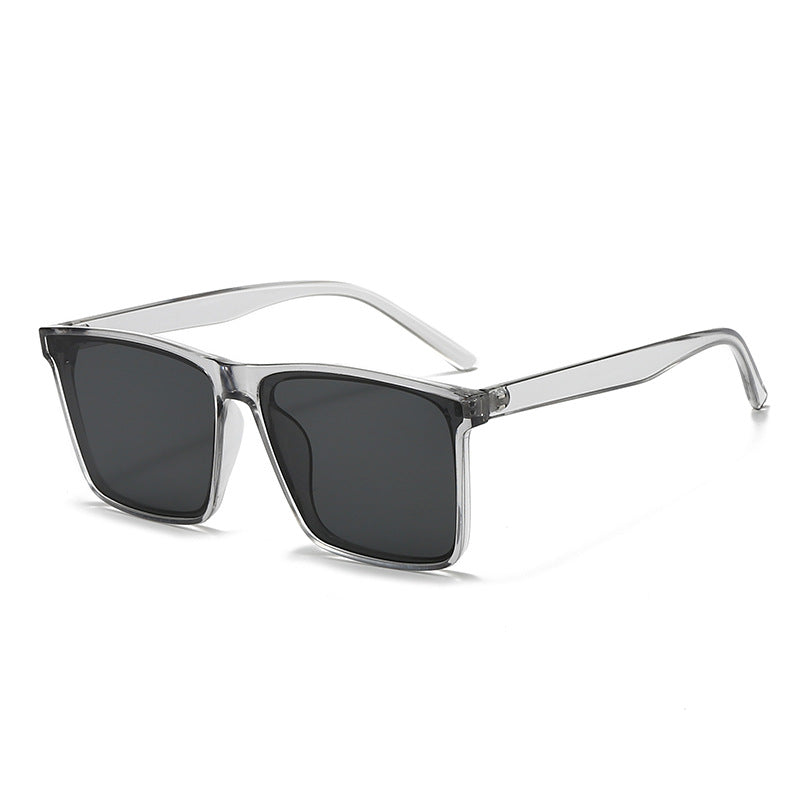 Damen moderne Sonnenbrille mit breitem Rahmen Brehn