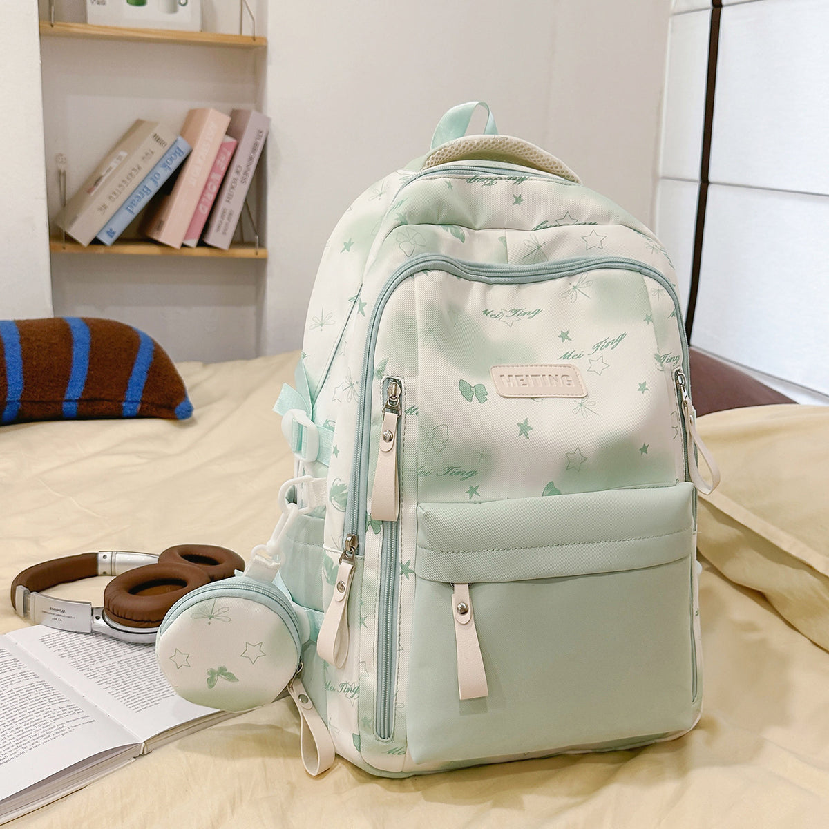 Trendiger Gemusterter Rucksack Brehn