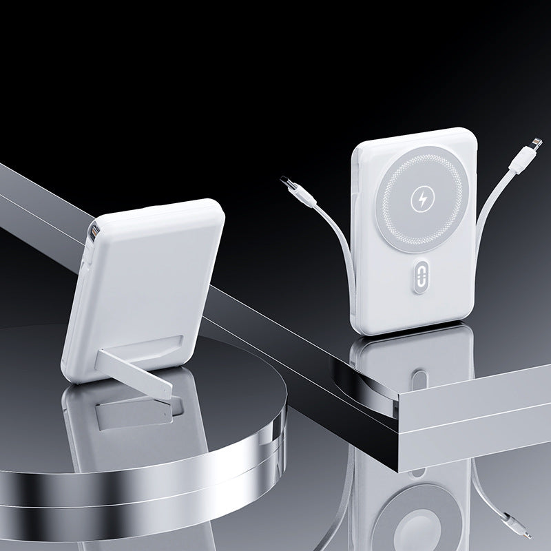 Tragbare Powerbank mit Integriertem Halter und Schnellladefunktion Brehn