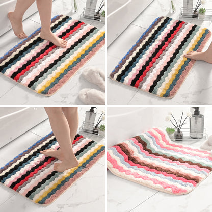 Fransen Chevron Badmatte Brehn