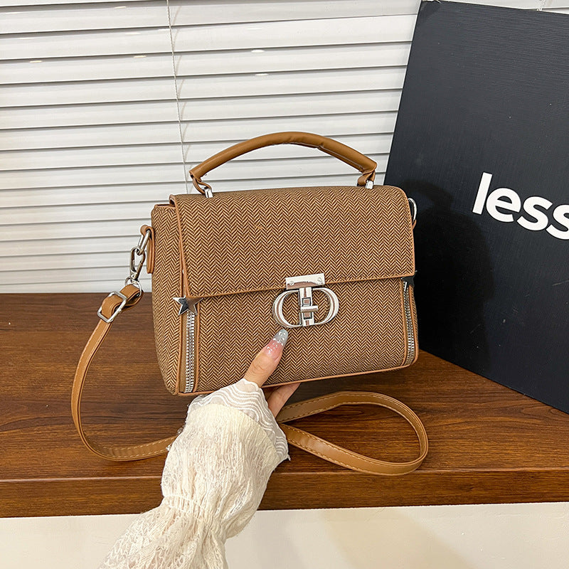 Elegante strukturierte Handtasche