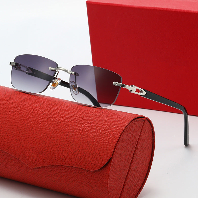 Damen elegante und modische Brille mit filigranem Metallrahmen Brehn