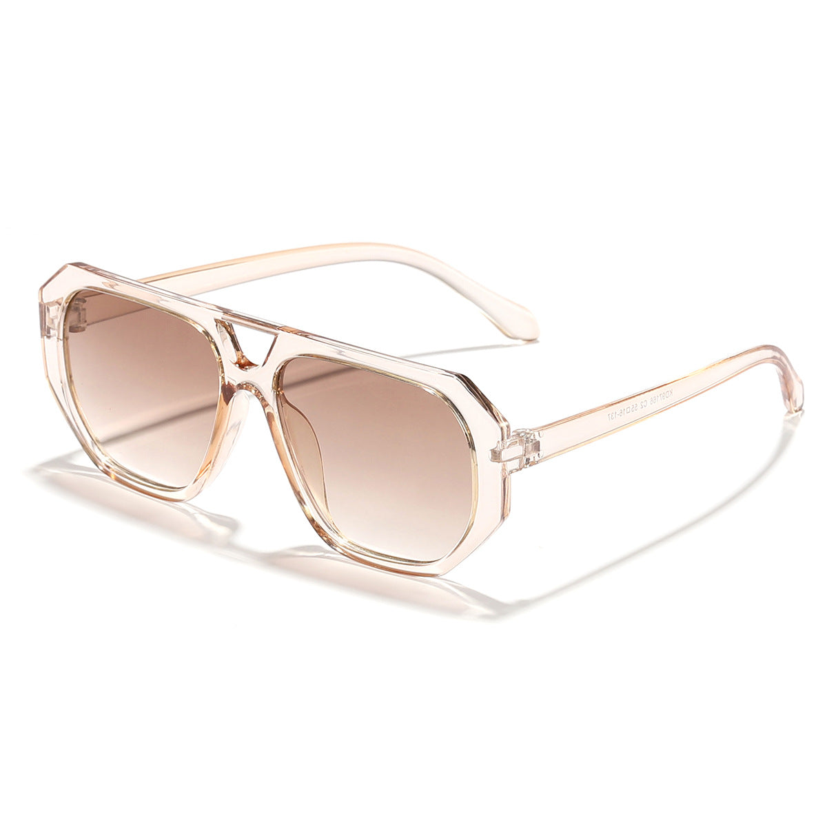 Damen moderne Sonnenbrille im auffälligen Oktagon-Design Brehn