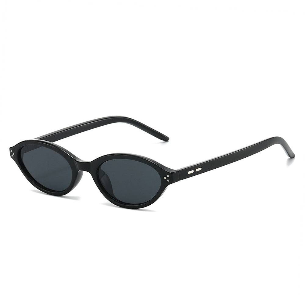 Retro-inspirierte ovale Rahmen-Sonnenbrille Brehn 1787812534